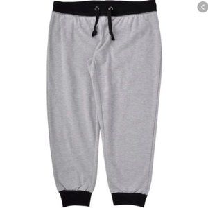 Women's Coco Limon Capri Joggers Large Gray